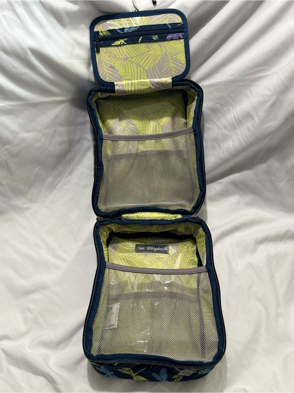 Lug Wingback Hanging Toiletry Case - Dragonfly Icepop - Picture 6 of 6